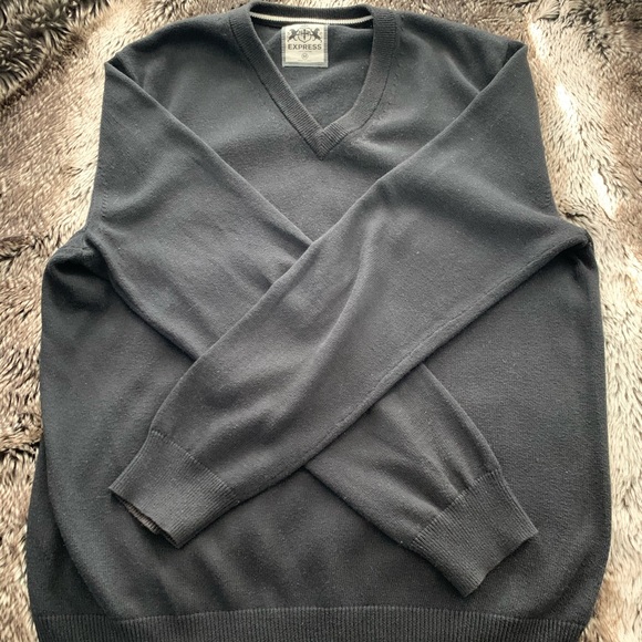 Express V-Neck Sweater - Picture 3 of 7